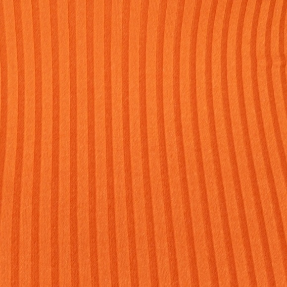 Rust Ribbed Dress - Picture 4 of 4